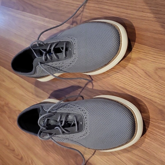 NEW Cole Haan Men\'s Gray Grand Remix Knit Oxford Shoes Size 11 main image 6
